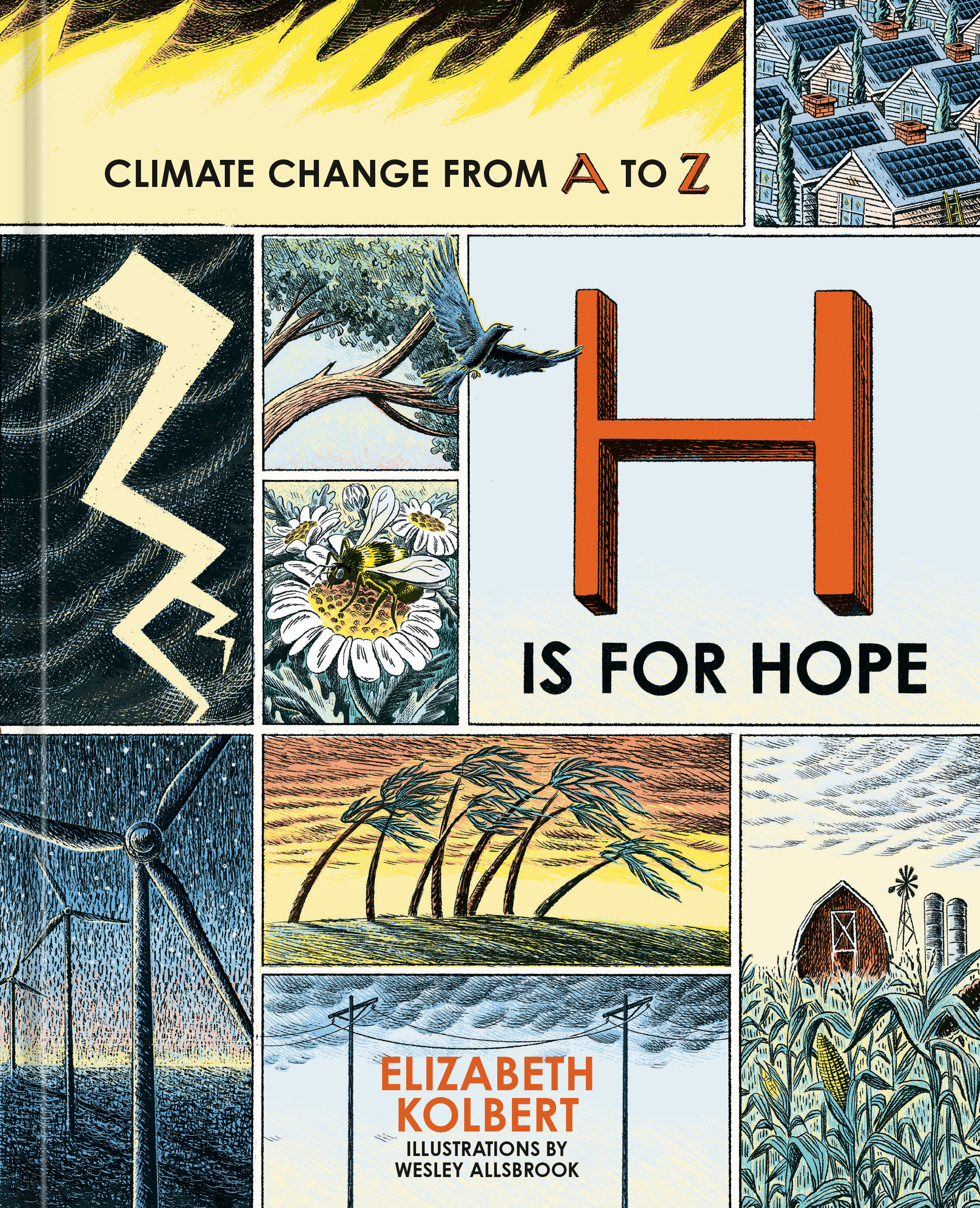 The cover of H is for Hope by Elizabeth Kolbert